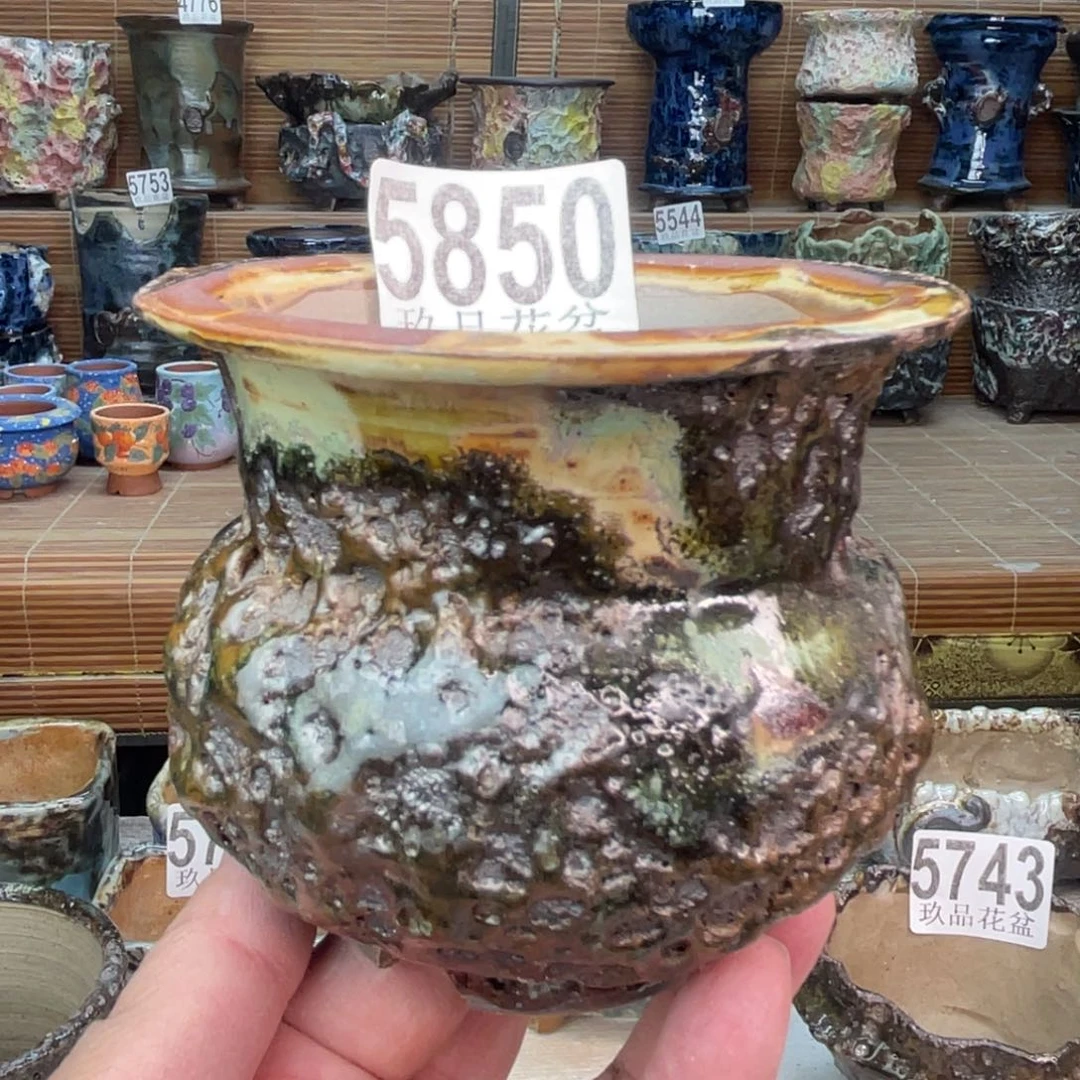 景德镇陶瓷玖品花盆