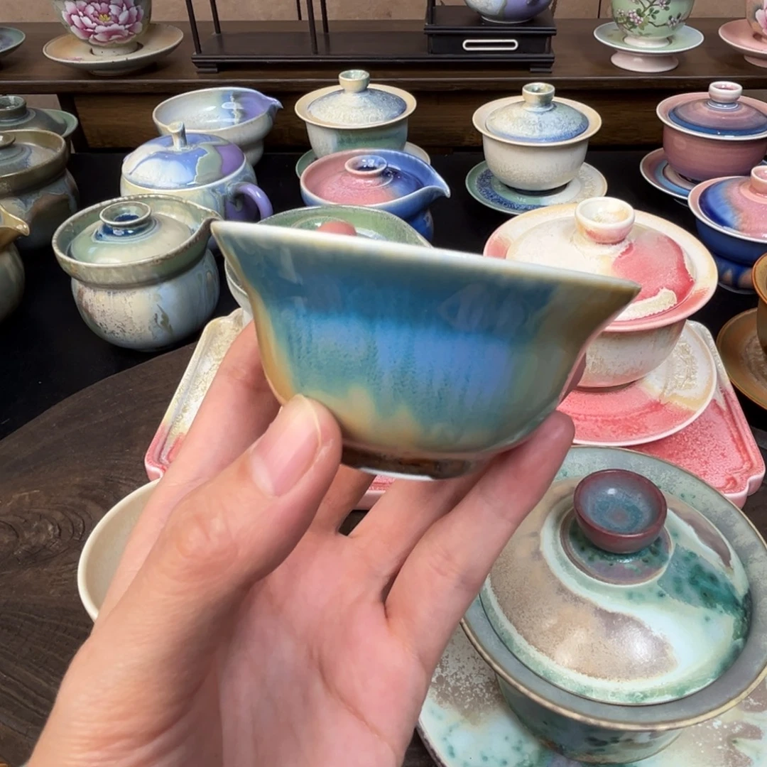 景德镇纯手工柴烧茶器