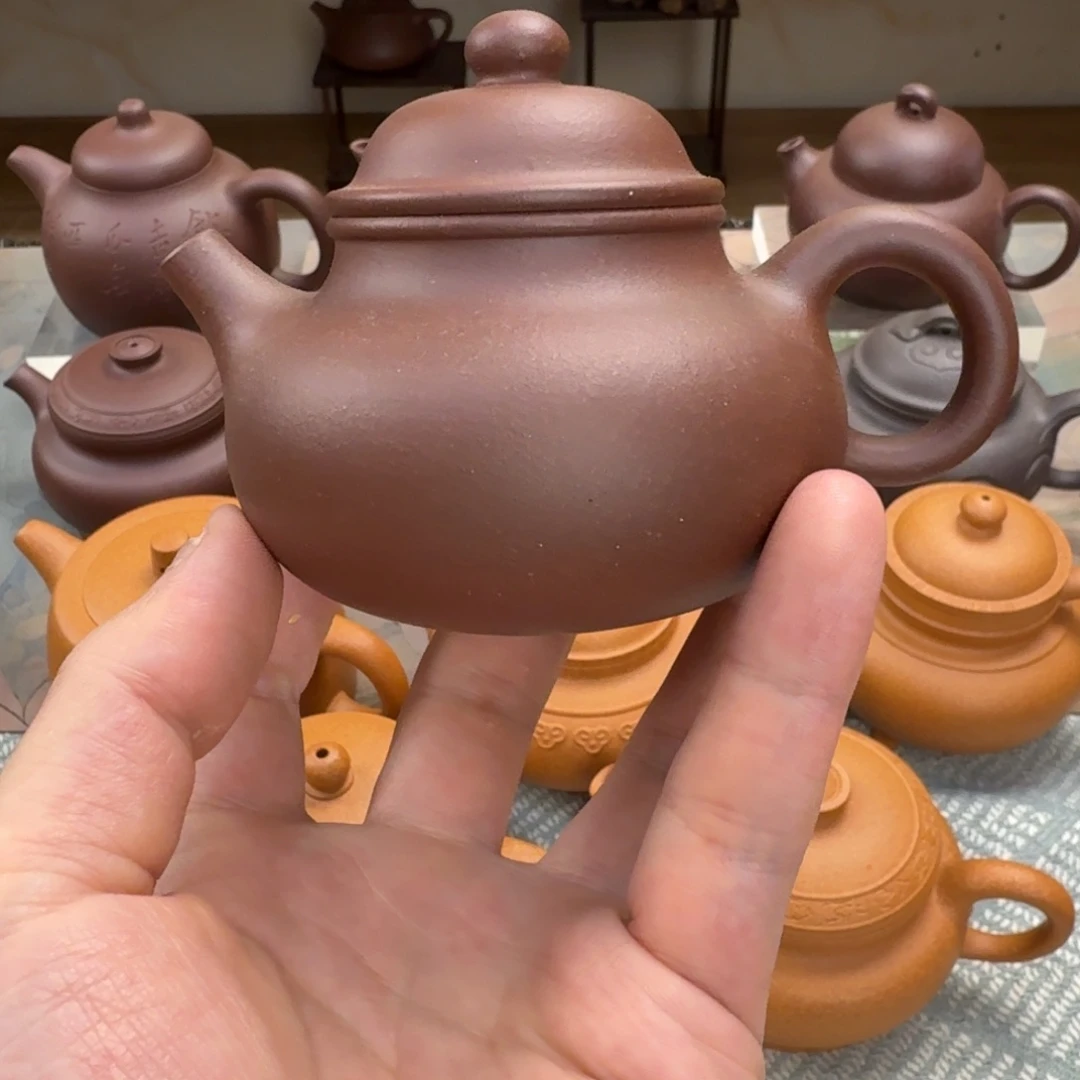 紫砂茶壶微瑕 容天 140cc