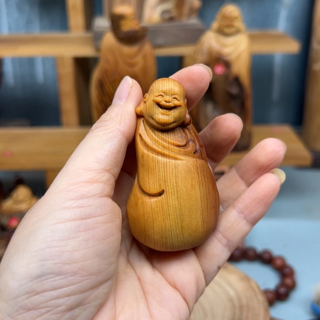 柏木崖柏木摆件手把件42