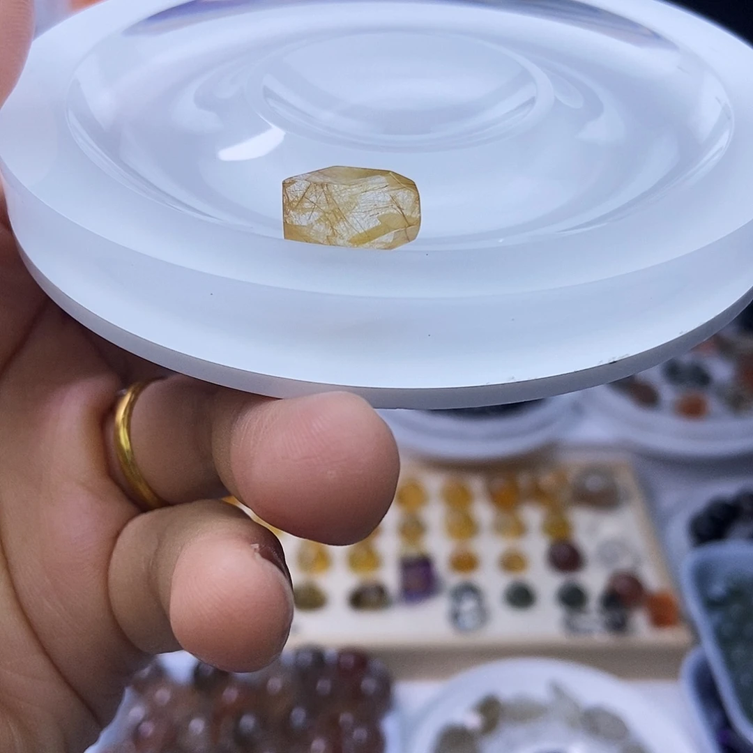 水晶手链未镶嵌大****h定制打孔不退换