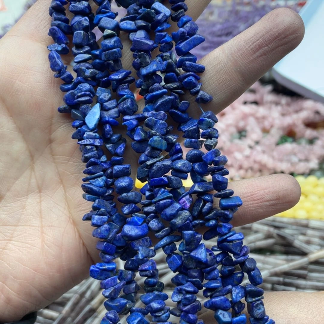 玛瑙/玉髓珠宝半成品未镶嵌一条装青金碎石随行