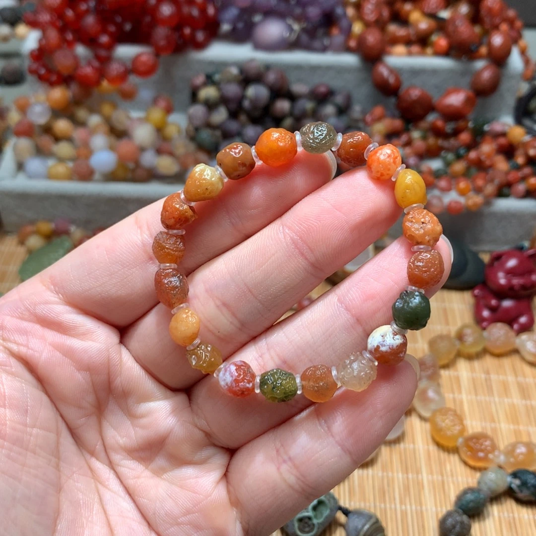 玛瑙/玉髓未镶嵌车挂