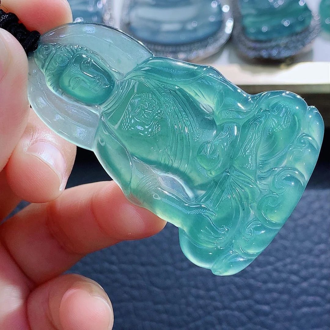 未镶嵌挂件翡翠王*捷翡翠