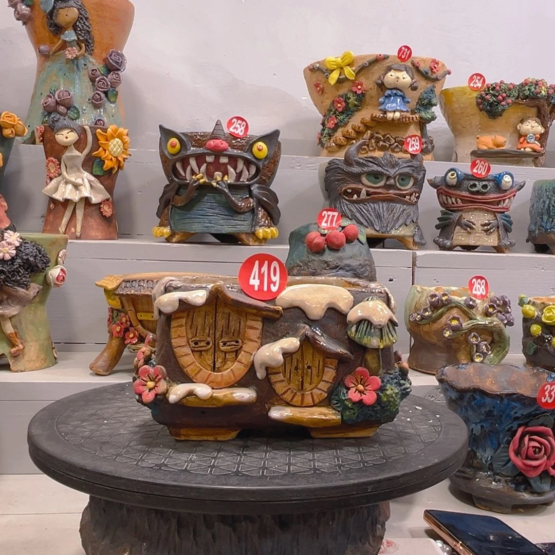 微瑕419 号陶然花器厂家直销