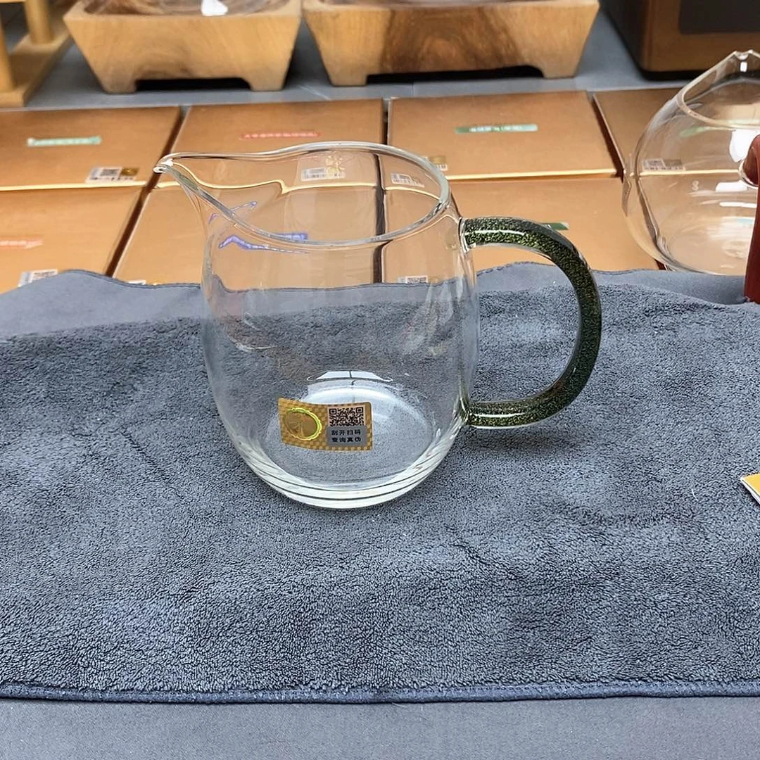 禾器澄然茶海黑金色无原盒