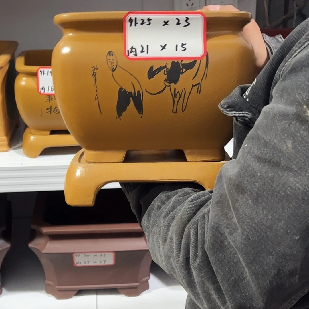 花盆紫砂紫砂花盆