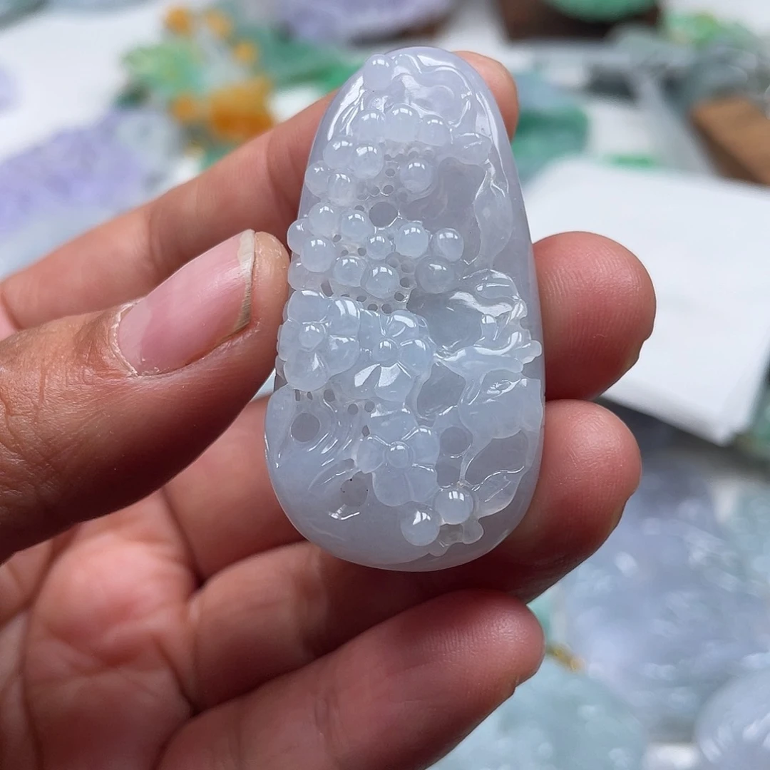 颈饰未镶嵌翡翠翡玉缘翡翠