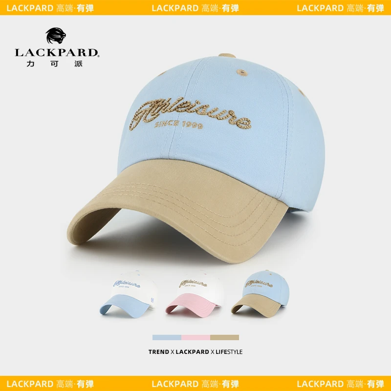 【软顶-高端弹力】LACKPARD帽子休闲风透气棒球帽鸭舌帽遮阳帽韩版