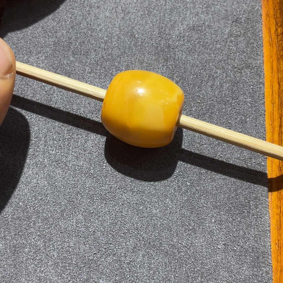 蜜蜡未镶嵌手链老蜜蜡墩子18*17.6