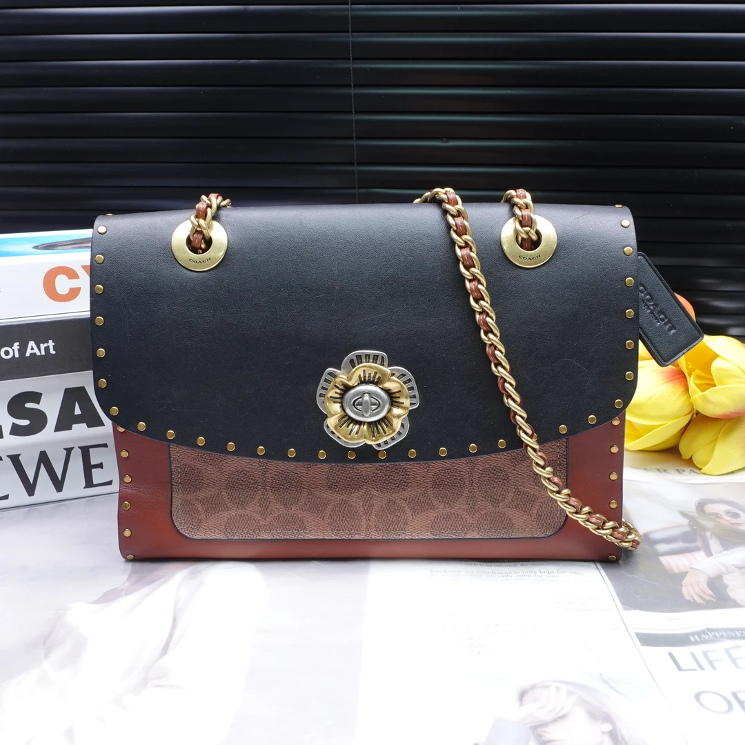 95新 COACH/蔻驰 单肩包/T10286953