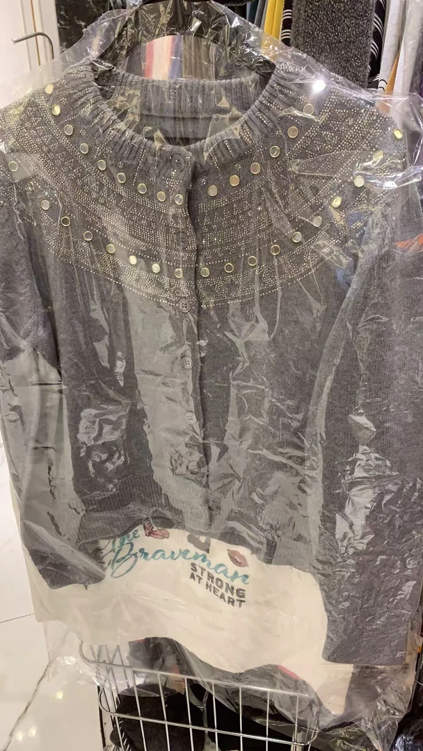 【4923民族风开衫】民族风新年战衣保暖舒适毛线衫女秋冬慵懒风