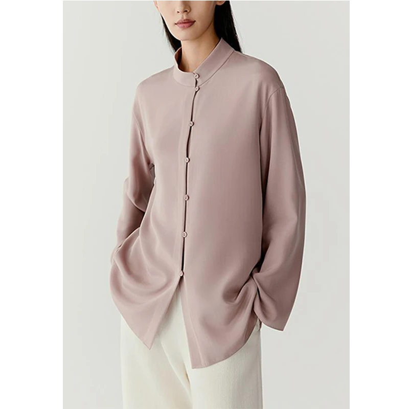 原单非市面货！“上海博物馆系列”弹力重绉桑蚕丝花式上衣C643