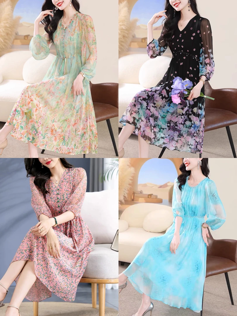 5.24现【按编码下单】女装连衣裙【001----077】夏季长裙宽松出游海边