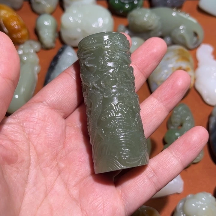 和田玉把件未镶嵌