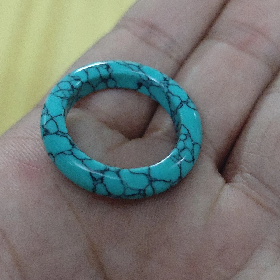 H10   蓝网花指环