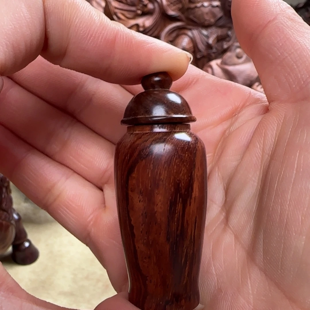 黄花梨/降香黄檀把件品相罐 手把件