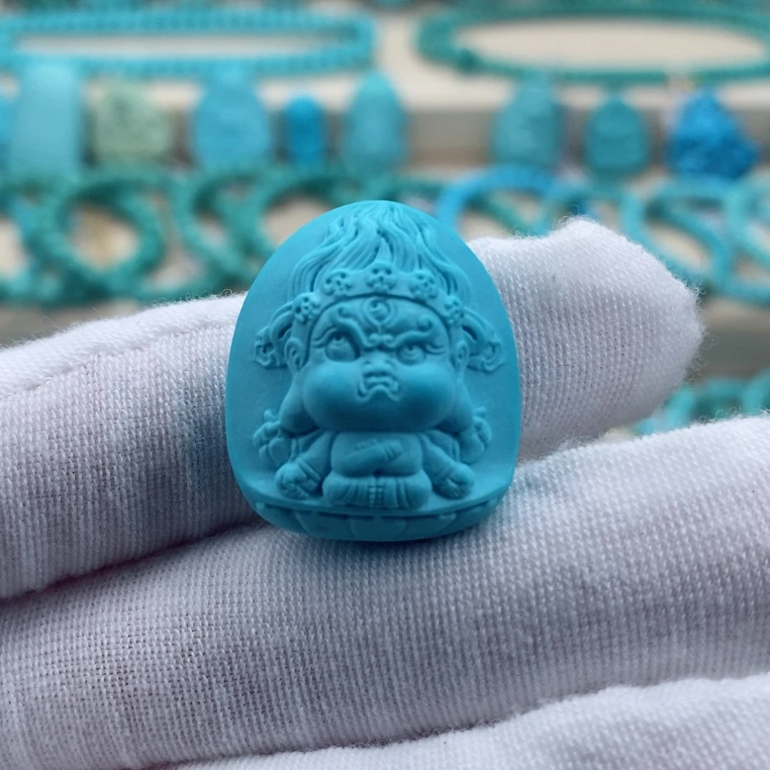 绿松石珠宝奇石未镶嵌