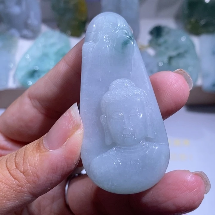 【闪购商品】翡翠挂件未镶嵌佛