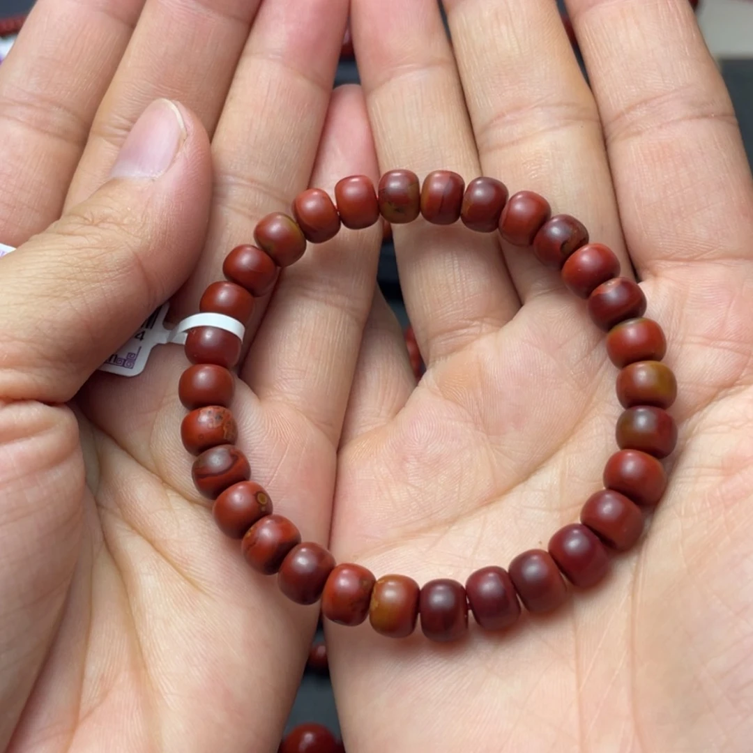 【闪购商品】未镶嵌原矿手串南红玛瑙锦7+