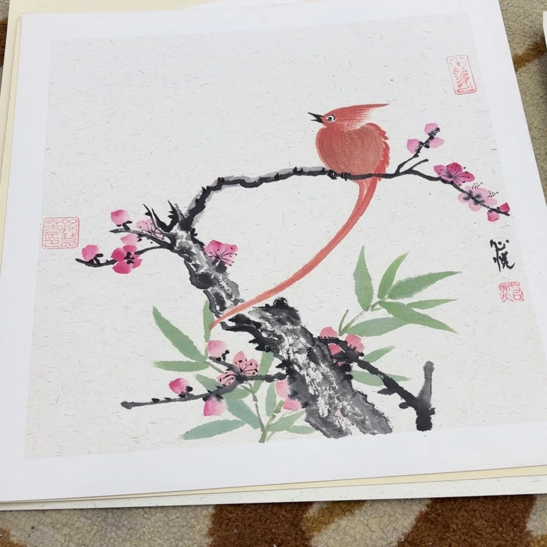 国画38-38卡纸作品艺