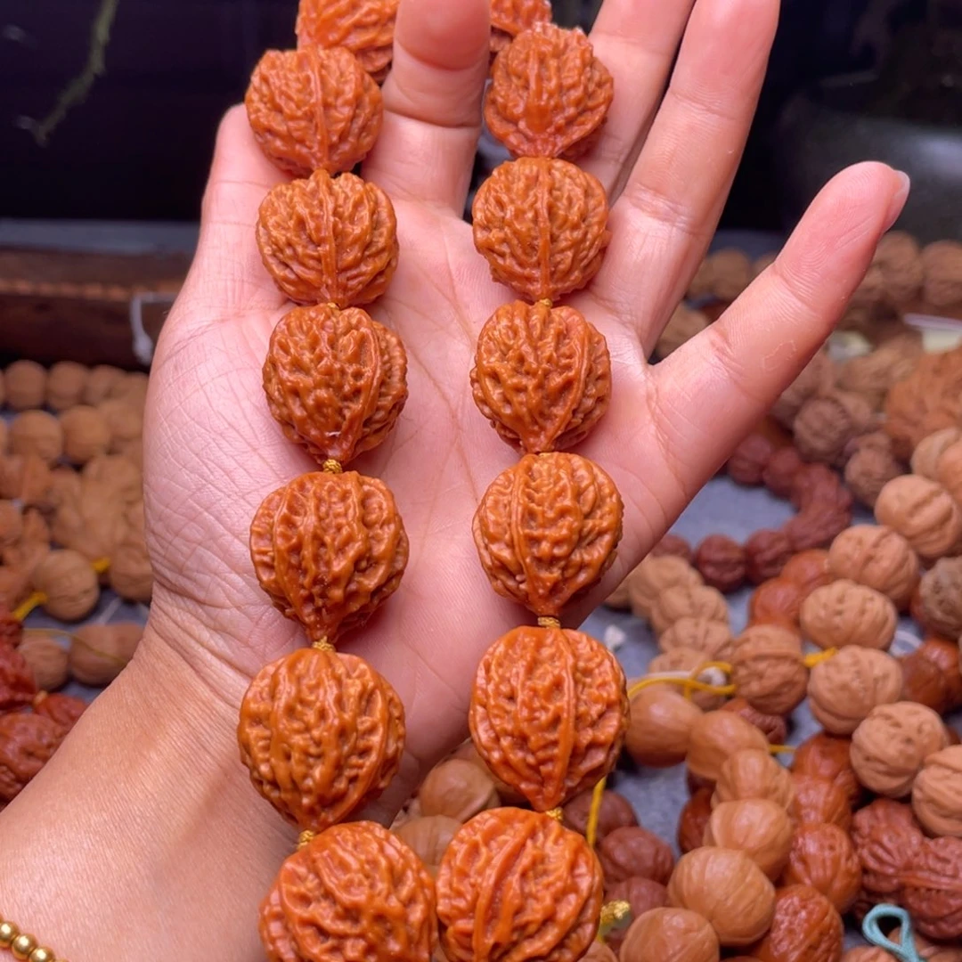 无***刚文玩核桃手串秋子