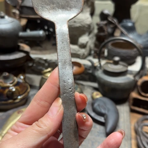 金属手工锻打小铲子