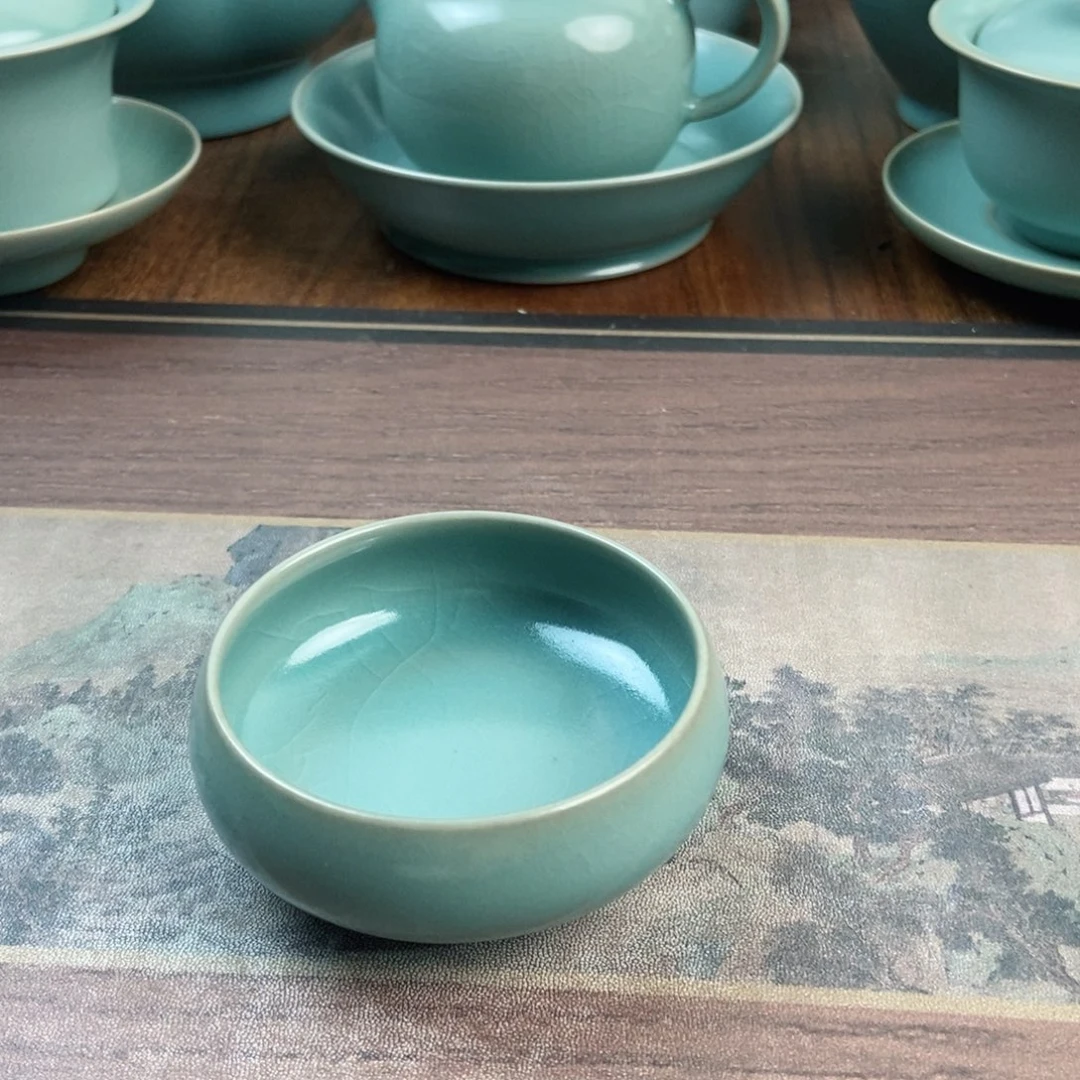 摆件瓷原产地原矿汝瓷～茶器