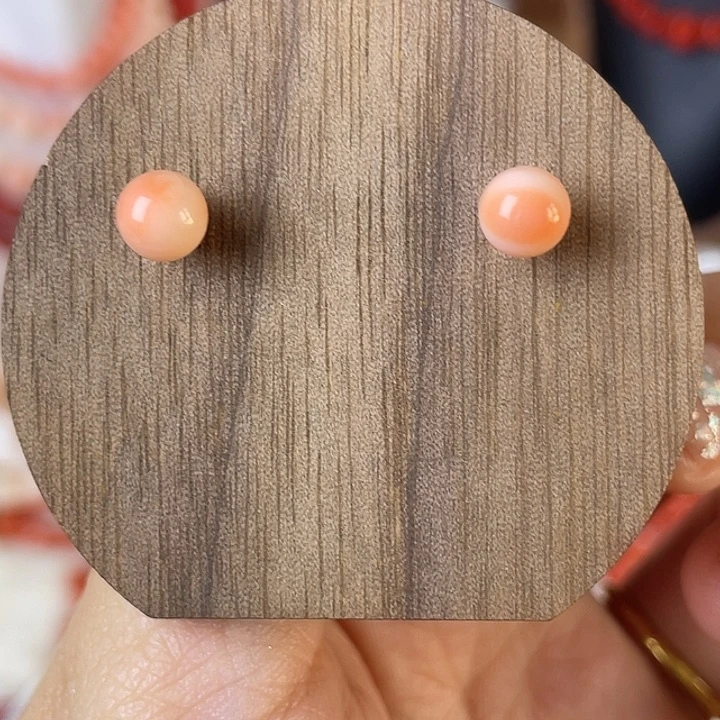 合金合金6mm momo耳钉