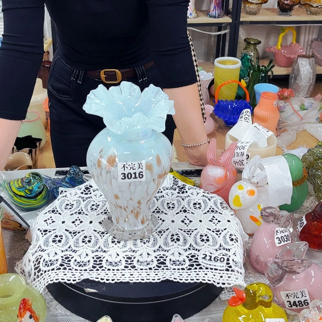 3016 家悦琉璃工艺品不完美
