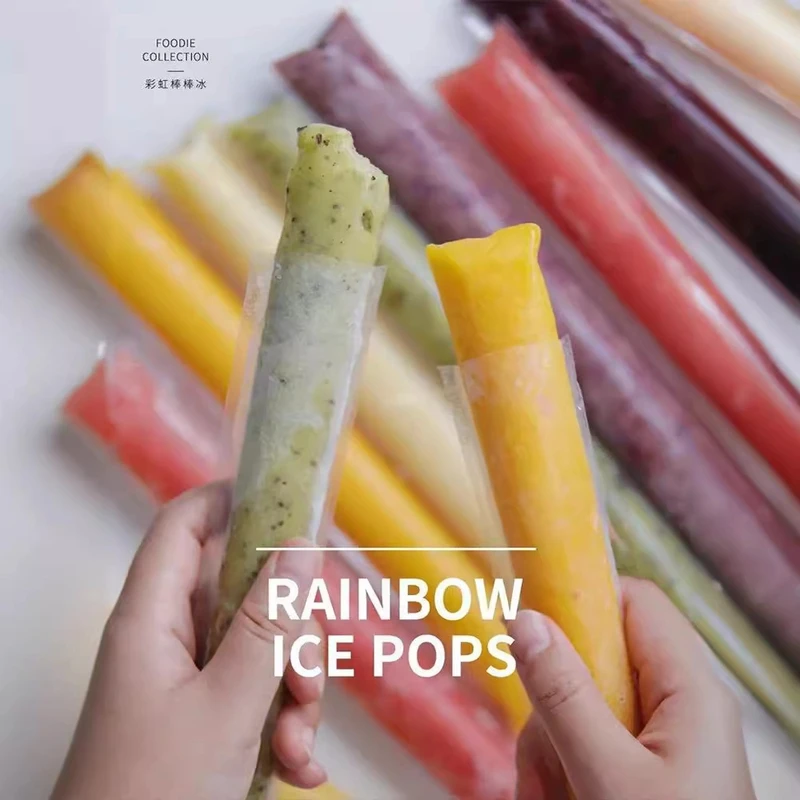 DIY一次性棒棒冰袋碎碎冰棒家用自制冰棍包装袋棒棒冰食品模具