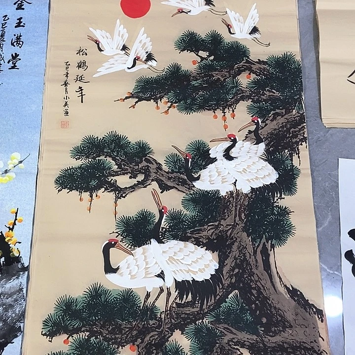 小周画廊的直播间