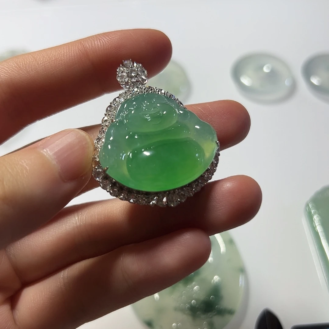 未镶嵌定制翡翠挂件