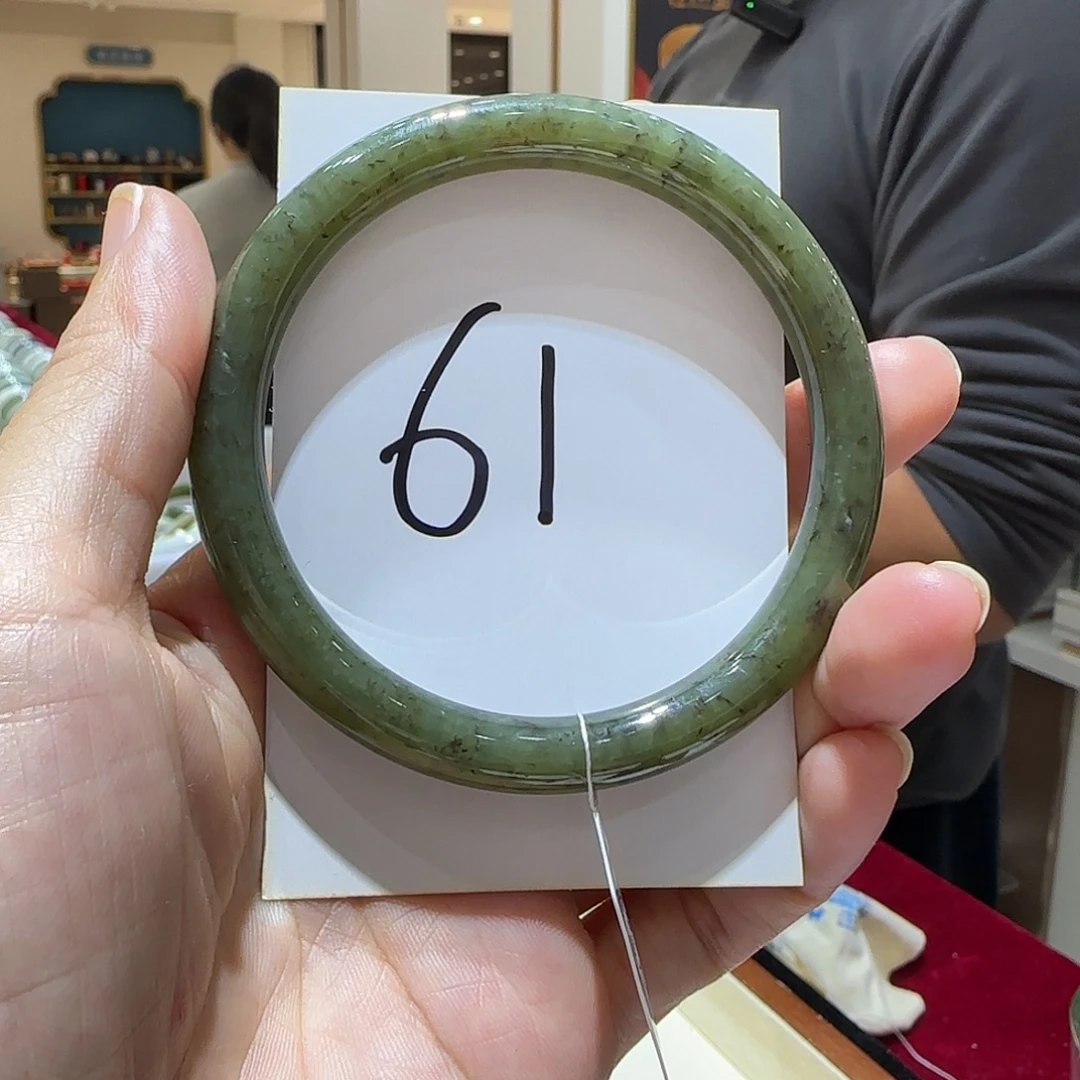 和田玉未镶嵌手镯957