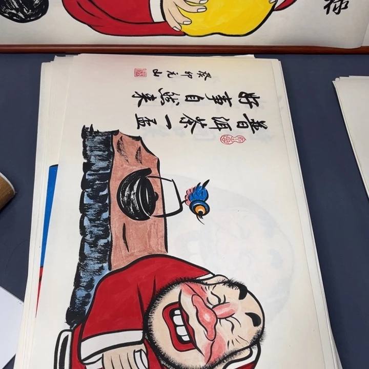 国画禅意画纯手绘作品