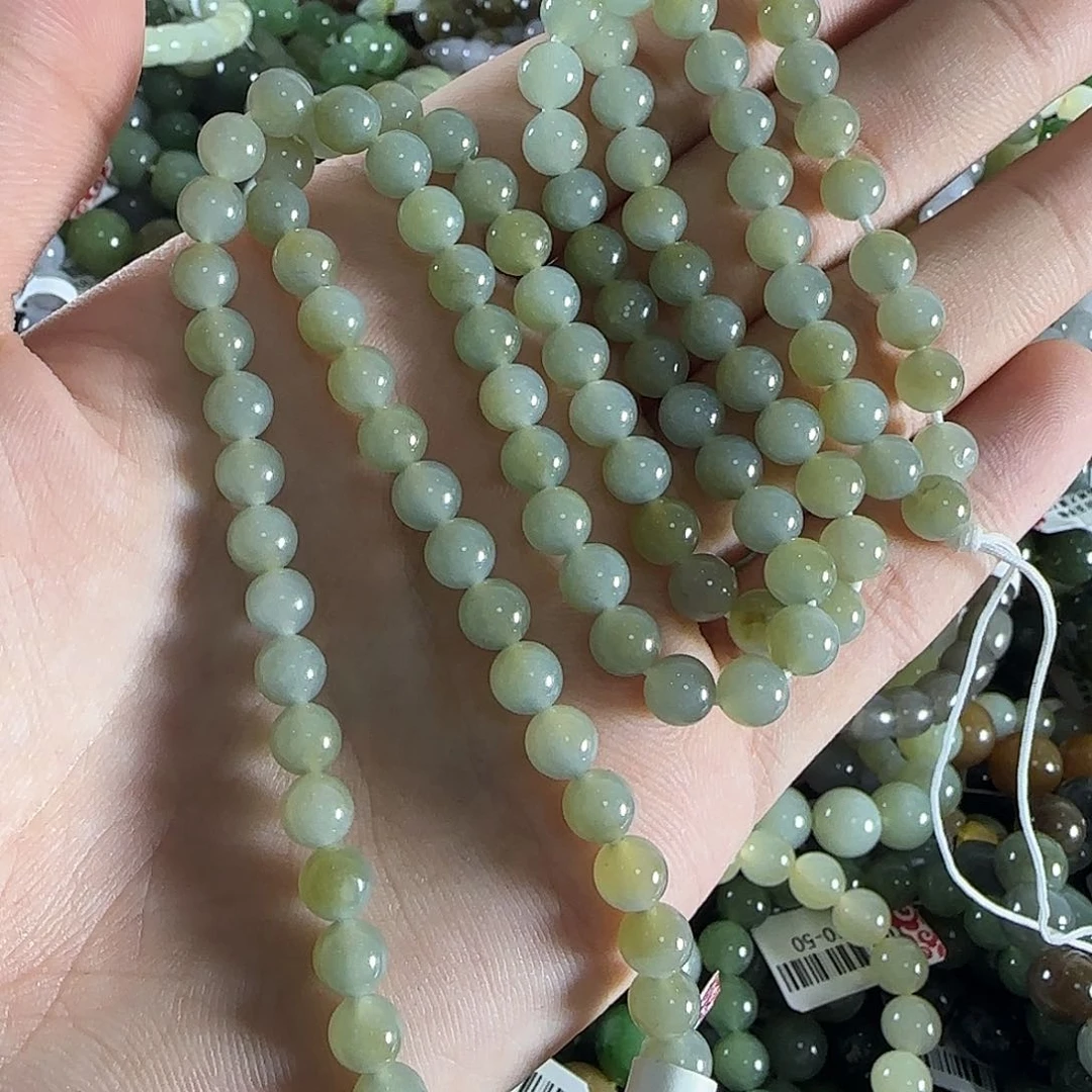 和田玉手链未镶嵌25