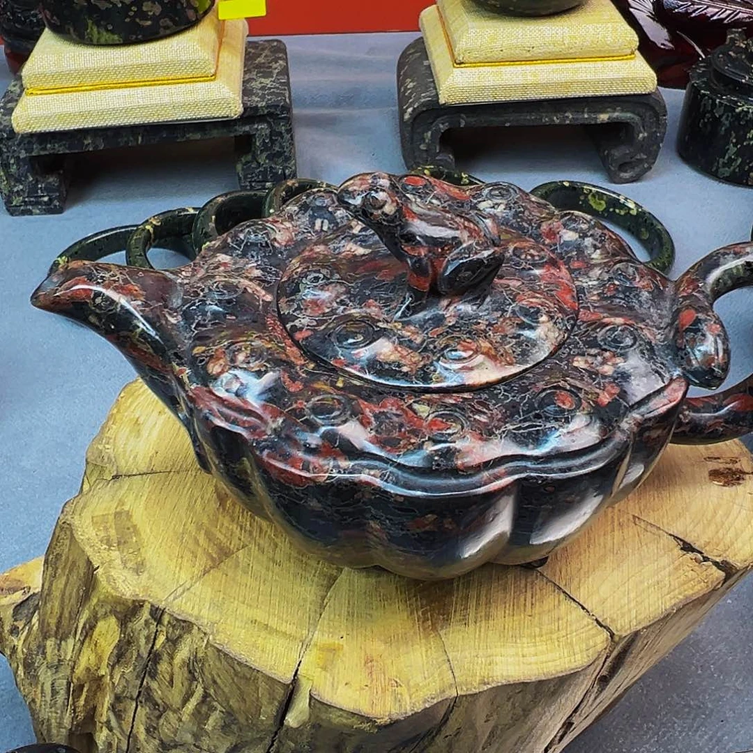 龙***爷梅花玉呱呱来财壶茶周边