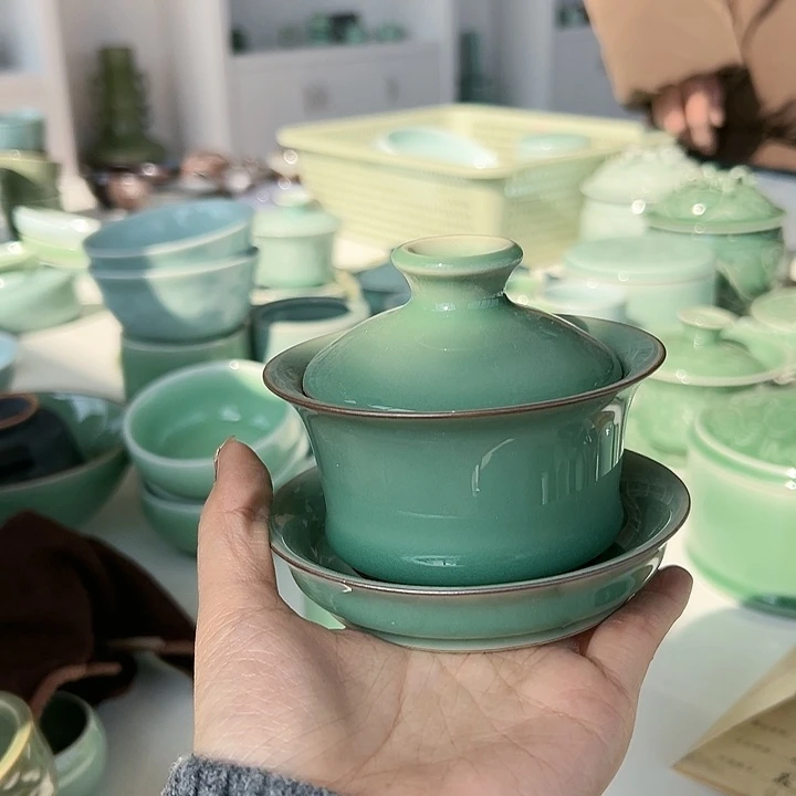 小米茶器龙泉青瓷