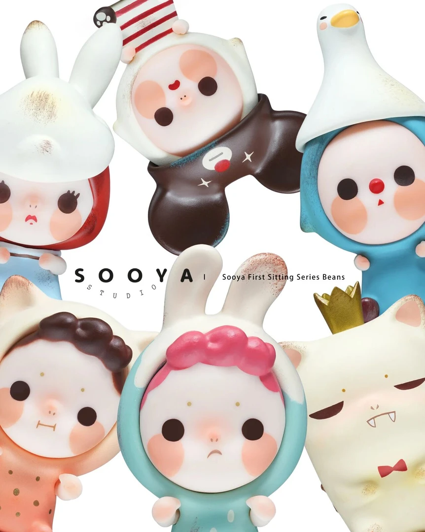 【代拆】Sooya初代坐坐萌粒系列萌粒