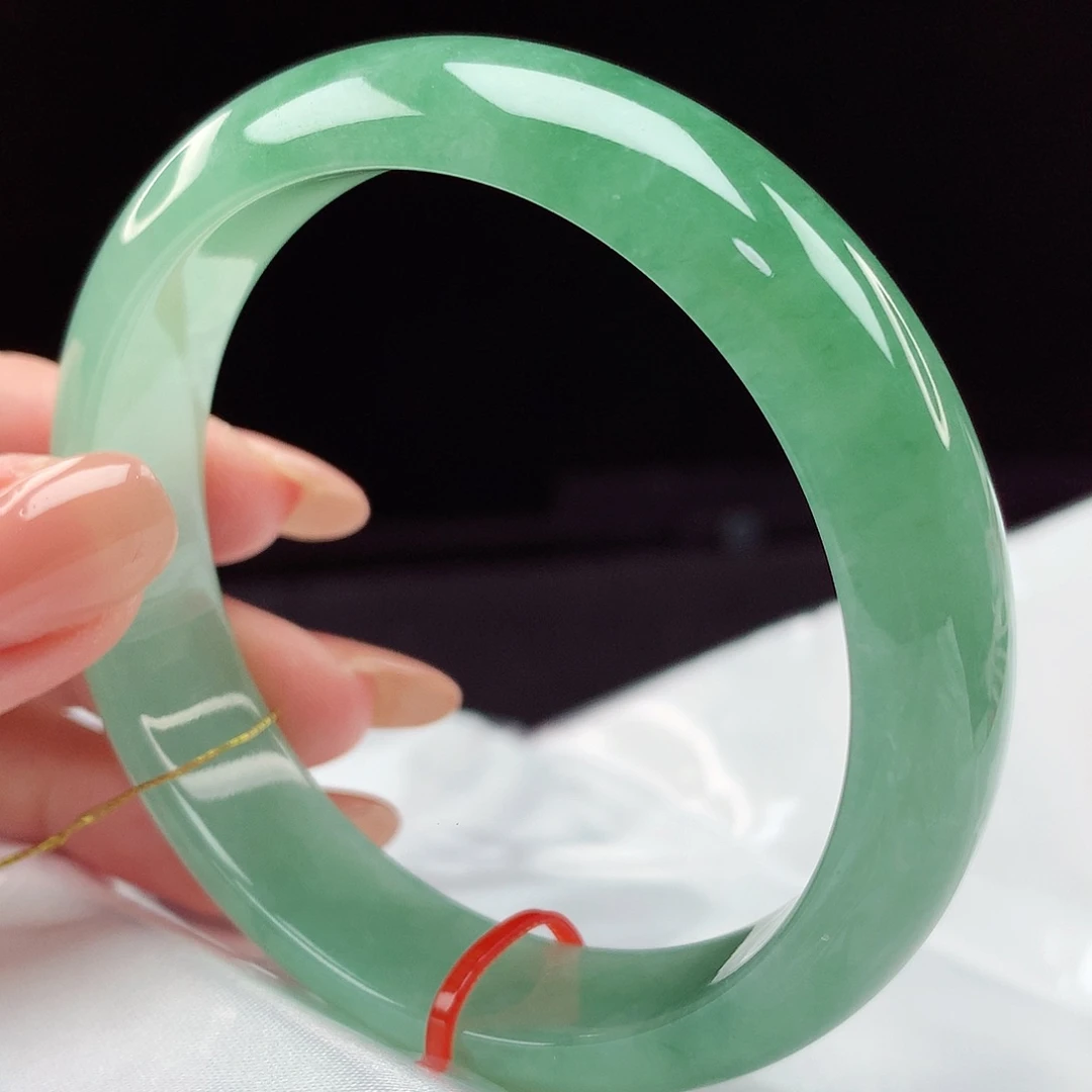 未镶嵌手镯翡翠55圈4115