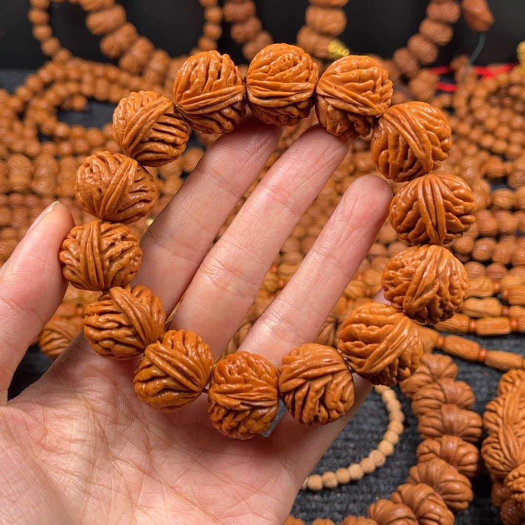 文玩核桃手串C13桃核手串