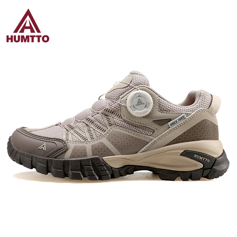HUMTTO/悍途服饰女春秋透气登山鞋防滑徒步鞋软底运动鞋服饰女
