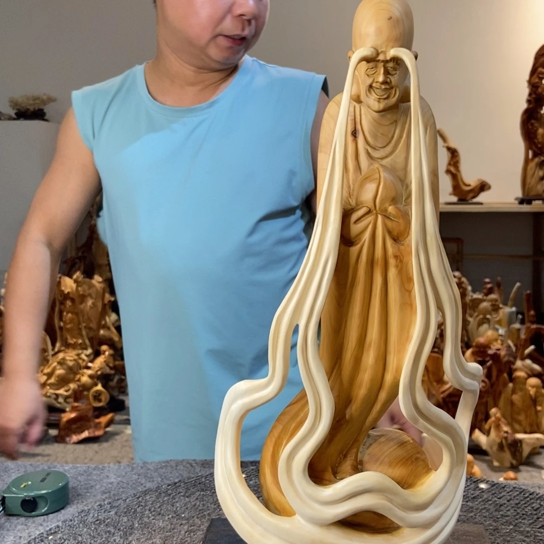 柏木（崖柏）太行崖柏根雕摆件