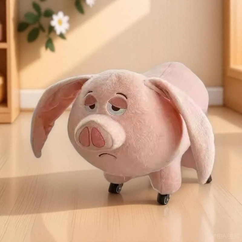 二师兄板凳可爱飞天猪脚凳沙发脚踏入户换鞋玄关家用卧室儿童座椅