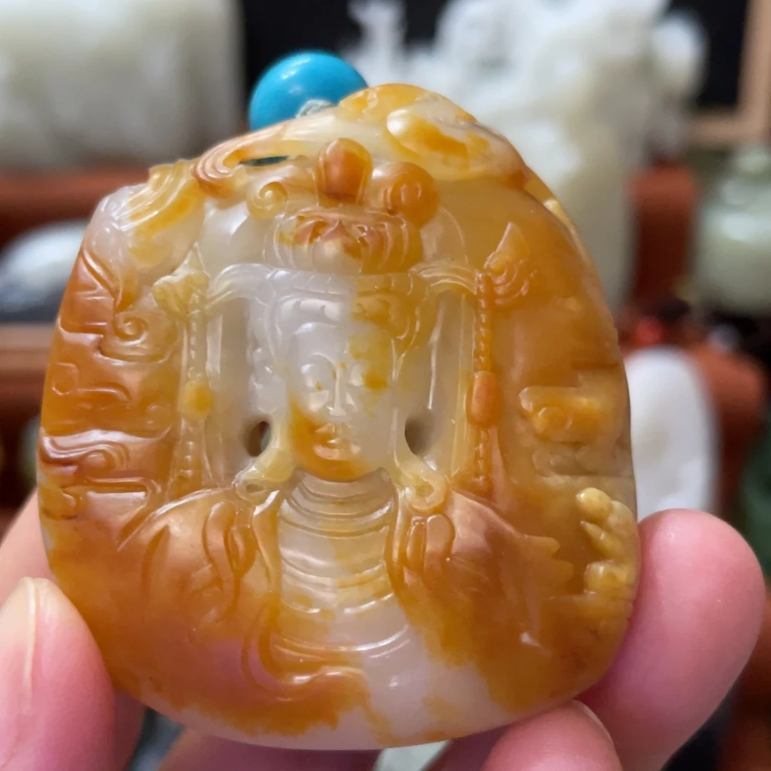 和田玉（白玉）未镶嵌颈饰