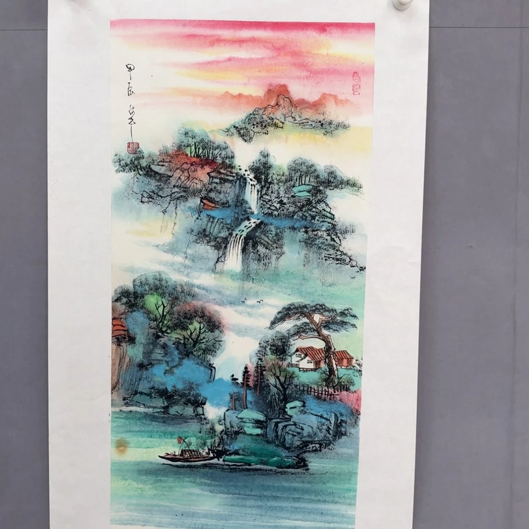 国画亲笔手绘原创