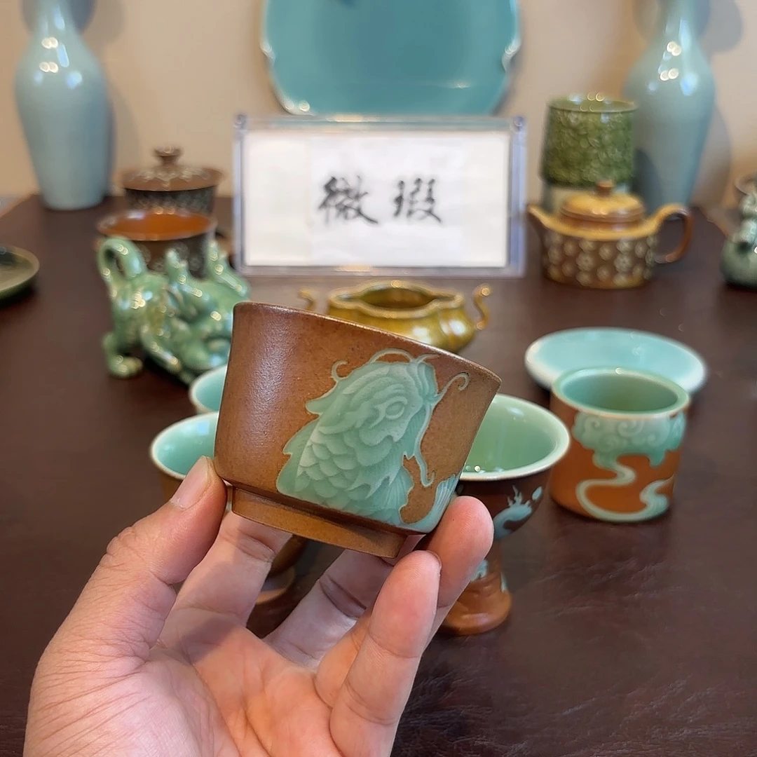 瓷片龙泉青瓷福利青瓷