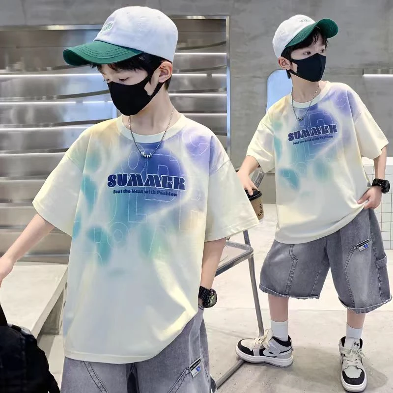 悠悠C【101-150】2025夏款青少年潮牌组合，2件组合，