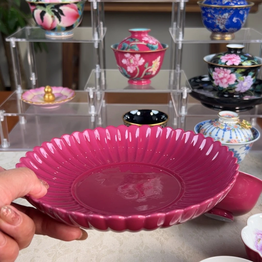 乐*璐纯手工手绘 高端茶器