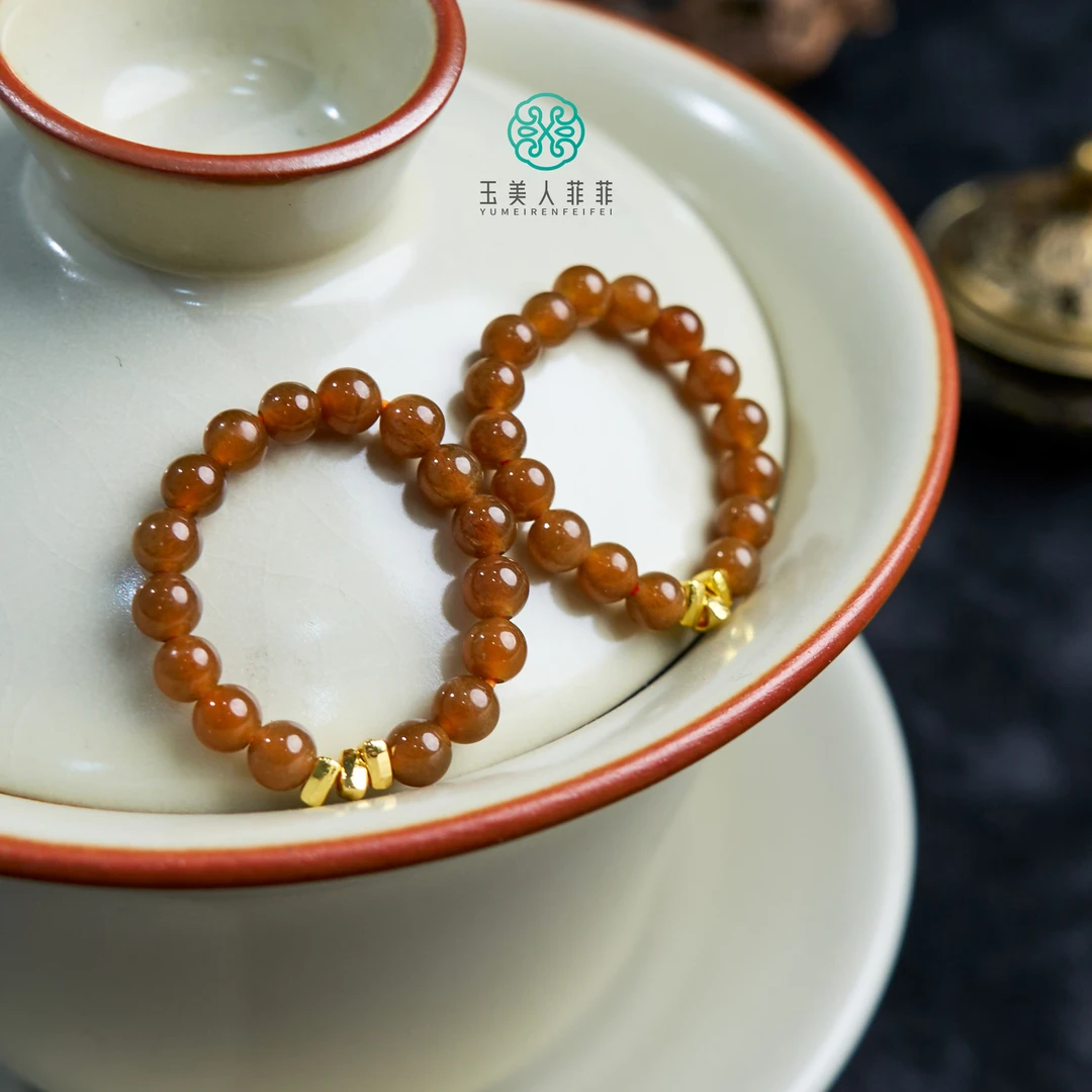 石惑珠宝-和田玉圆珠戒圈约4mm-多样性发一